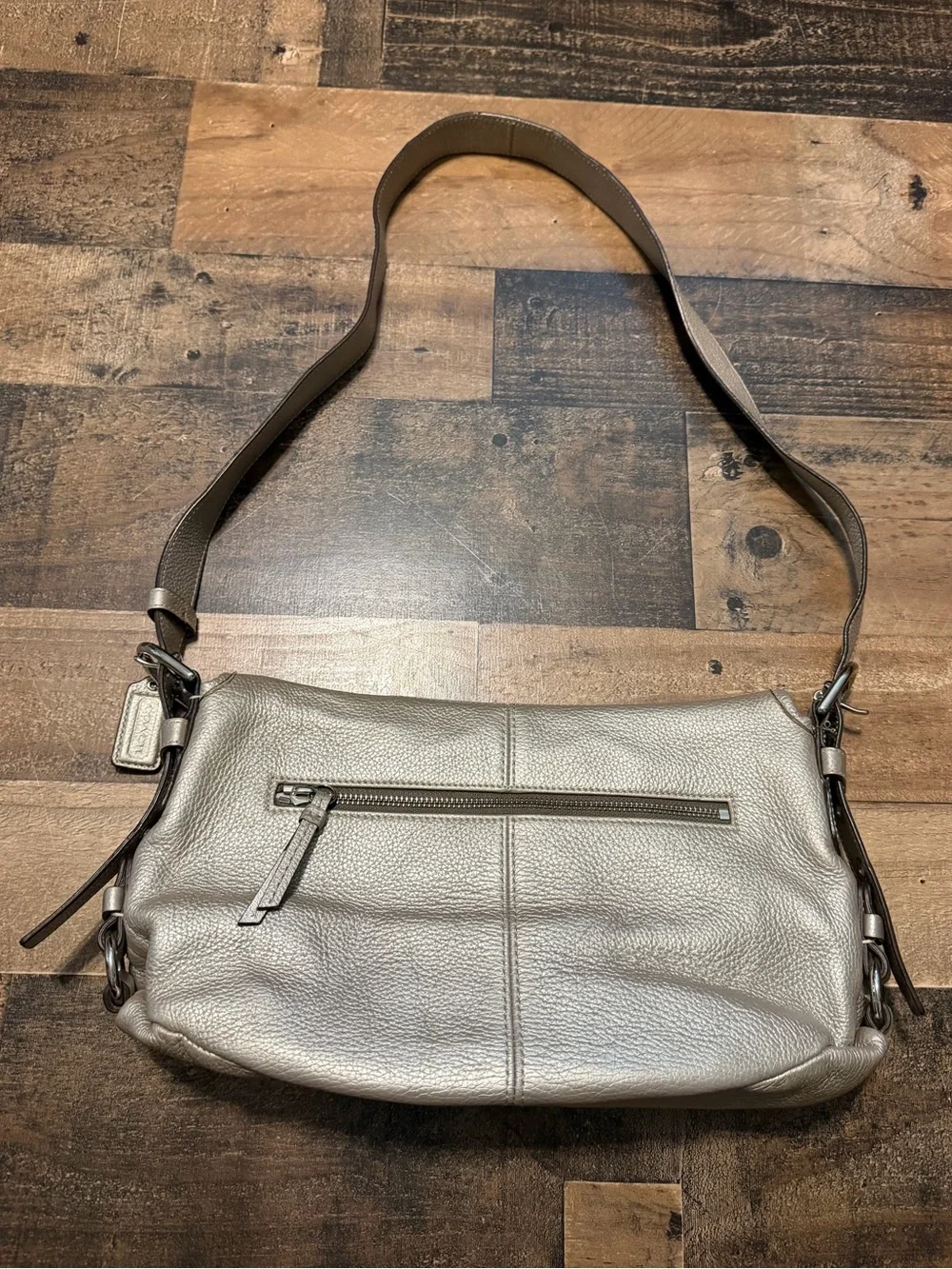 Y2K Coach Legacy Leather Flap Hobo